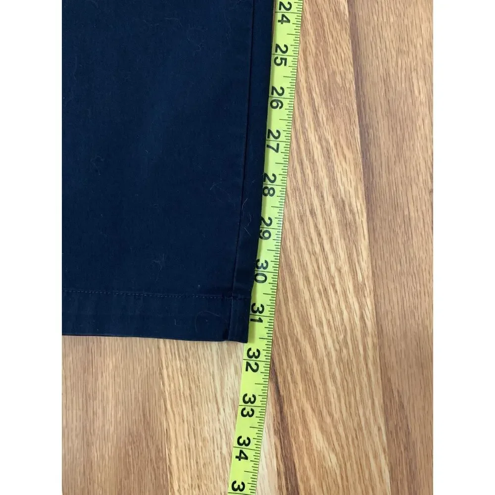 Lululemon Commission Pants Mens 36x31.5 Navy Blue Warpstreme Stretch ABC Chino